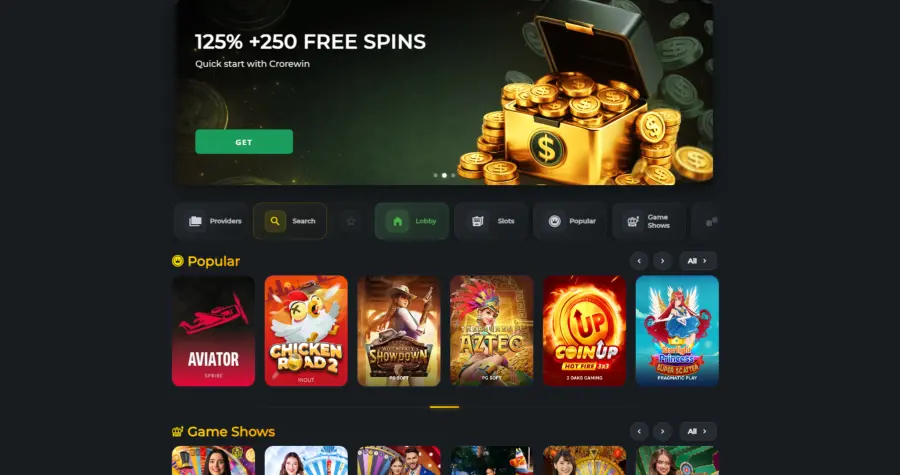 Crorewin login
